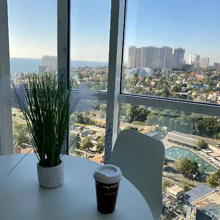 Apartment Gagarin Plaza аркадия вид на море Odesa