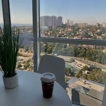 Apartment Gagarin Plaza аркадия вид на море Odesa